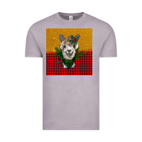 Vintage Zinc christmas alpacas Vintage Tee - BarkalooDesign
