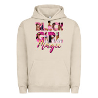 Pigment French Oak black girl magic Urban Hoodie - NancyCooperArtShop