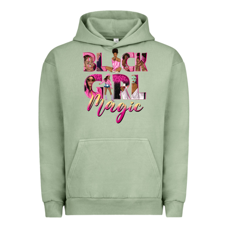 Black Girl Magic Urban Hoodie by NancyCooperArtShop | Teevron