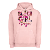 Pigment Salmon black girl magic Urban Hoodie - NancyCooperArtShop