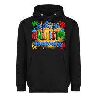 Black fight for autism awareness Heavyweight Hoodie - Artiststas