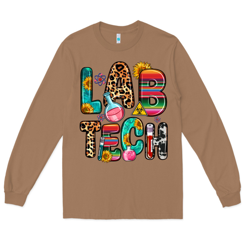 Lab Tech Long Sleeve Tee by Zillion Design Studio | Teevron