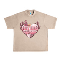 French Oak future cowgirl Urban Heavy Tee - MaliasSmallBusiness