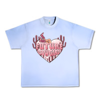 Grape Ice future cowgirl Urban Heavy Tee - MaliasSmallBusiness