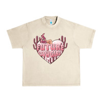 Sandshell future cowgirl Urban Heavy Tee - MaliasSmallBusiness