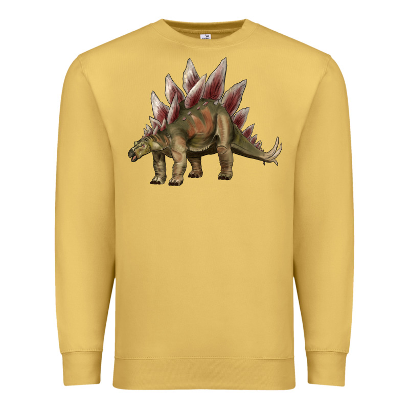 Dinosaur Stegosaurus Premium Sweatshirt by Artiststas | Teevron