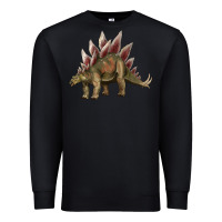 Black dinosaur stegosaurus Premium Sweatshirt - Artiststas