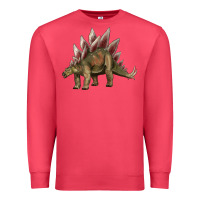 Cardinal dinosaur stegosaurus Premium Sweatshirt - Artiststas