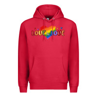 Cardinal love is love lgbtq Premium Hoodie - MaliasSmallBusiness