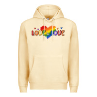 Pina Colada love is love lgbtq Premium Hoodie - MaliasSmallBusiness