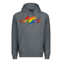 Rock love is love lgbtq Premium Hoodie - MaliasSmallBusiness