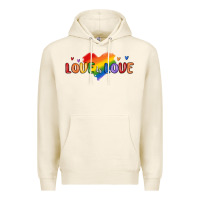 Tofu love is love lgbtq Premium Hoodie - MaliasSmallBusiness
