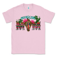 Bubblegum Pink mexican mom with cactus Classic Tee - texasbilliewilder