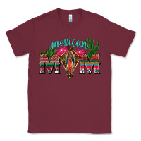 Burgundy mexican mom with cactus Classic Tee - texasbilliewilder