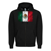 Black mexican flag Zipper Hoodie - CTS Tumbler Store