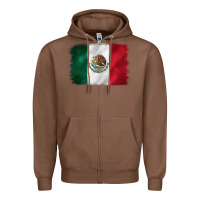 Chestnut mexican flag Zipper Hoodie - CTS Tumbler Store