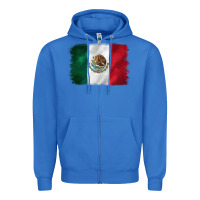 Mexican Flag Zipper Hoodie | Teevron