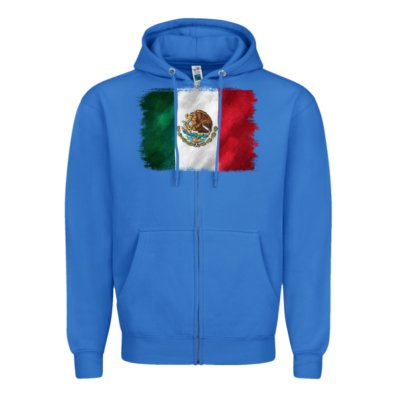 Mexican Flag Zipper Hoodie by CTS Tumbler Store | Teevron