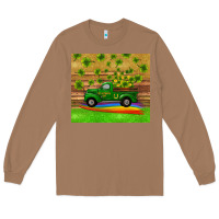 Toasted Coconut st patricks day truck shamrock with rainbow tumbler Long Sleeve Tee - RanaPortraitStore