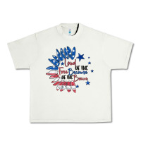 Pistachio land of the free because of the brave Urban Heavy Tee - MaliasSmallBusiness