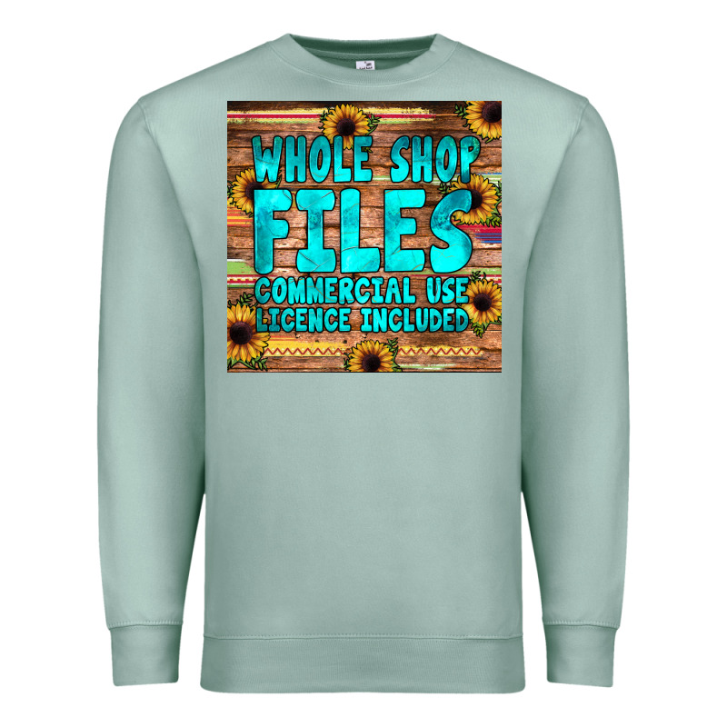 Whole Shop Fıles Premium Sweatshirt by JahusDesignShop | Teevron
