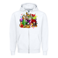 White mexican gnomes truck Zipper Hoodie - CTS Tumbler Store
