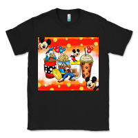 Black cartoon characters coffee cups Classic Tee - Zillion Design Studio