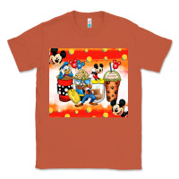 Copper cartoon characters coffee cups Classic Tee - Zillion Design Studio