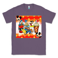 Lavender cartoon characters coffee cups Classic Tee - Zillion Design Studio