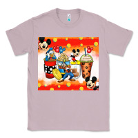 Lilac cartoon characters coffee cups Classic Tee - Zillion Design Studio