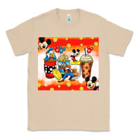 Mushroom cartoon characters coffee cups Classic Tee - Zillion Design Studio