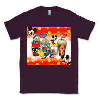 Plum cartoon characters coffee cups Classic Tee - Zillion Design Studio