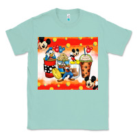 Cartoon Characters Coffee Cups Classic Tee | Teevron