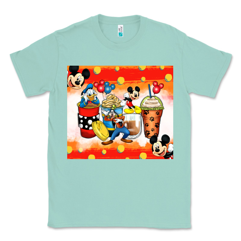 Cartoon Characters Coffee Cups Classic Tee by Zillion Design Studio | Teevron