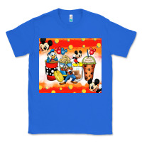 True Royal cartoon characters coffee cups Classic Tee - Zillion Design Studio
