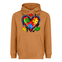 Meerkat autism heart Heavyweight Hoodie - Artiststas