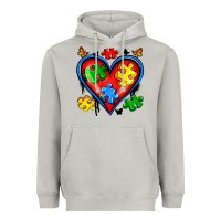 Moon Dust autism heart Heavyweight Hoodie - Artiststas