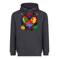 Smoke autism heart Heavyweight Hoodie - Artiststas