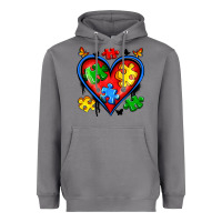 Storm autism heart Heavyweight Hoodie - Artiststas