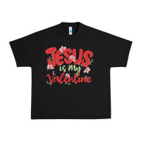 Black jesus is my valentine Urban Heavy Tee - MaliasSmallBusiness