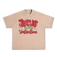Burro jesus is my valentine Urban Heavy Tee - MaliasSmallBusiness