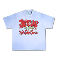 Grape Ice jesus is my valentine Urban Heavy Tee - MaliasSmallBusiness