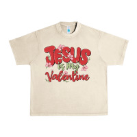 Sandshell jesus is my valentine Urban Heavy Tee - MaliasSmallBusiness
