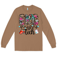 Toasted Coconut ekg tech Long Sleeve Tee - Zillion Design Studio