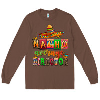 Chestnut nacho average direktor Long Sleeve Tee - AdoDesignShop