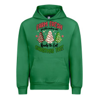 Emerald farm fresh christmas tree Urban Hoodie - MaliasSmallBusiness