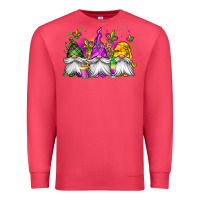 Cardinal mardi gras gnomes Premium Sweatshirt - Jasminsmagicworld