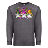 Charcoal Heather mardi gras gnomes Premium Sweatshirt - Jasminsmagicworld