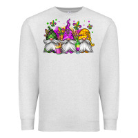 Oatmeal Heather mardi gras gnomes Premium Sweatshirt - Jasminsmagicworld