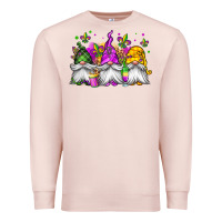 Pale Pink mardi gras gnomes Premium Sweatshirt - Jasminsmagicworld